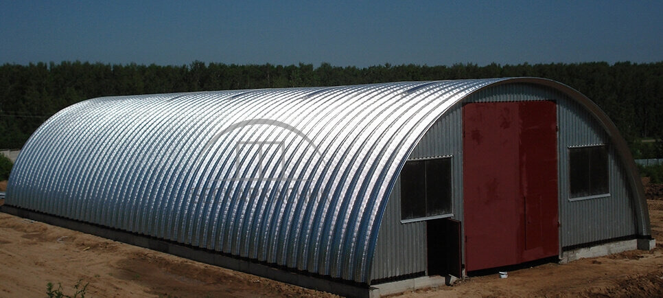 Строительство телятника  в Тульской области